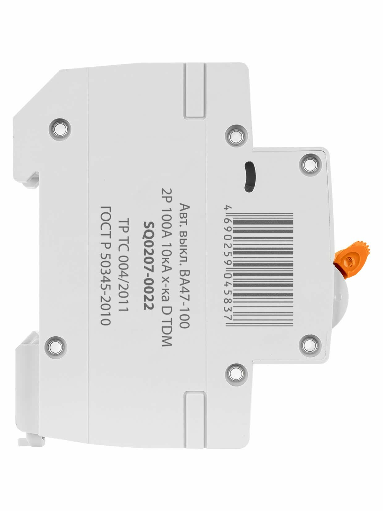 Авт. выкл. ВА47-100 2Р 100А 10кА х-ка D TDM — фото 1