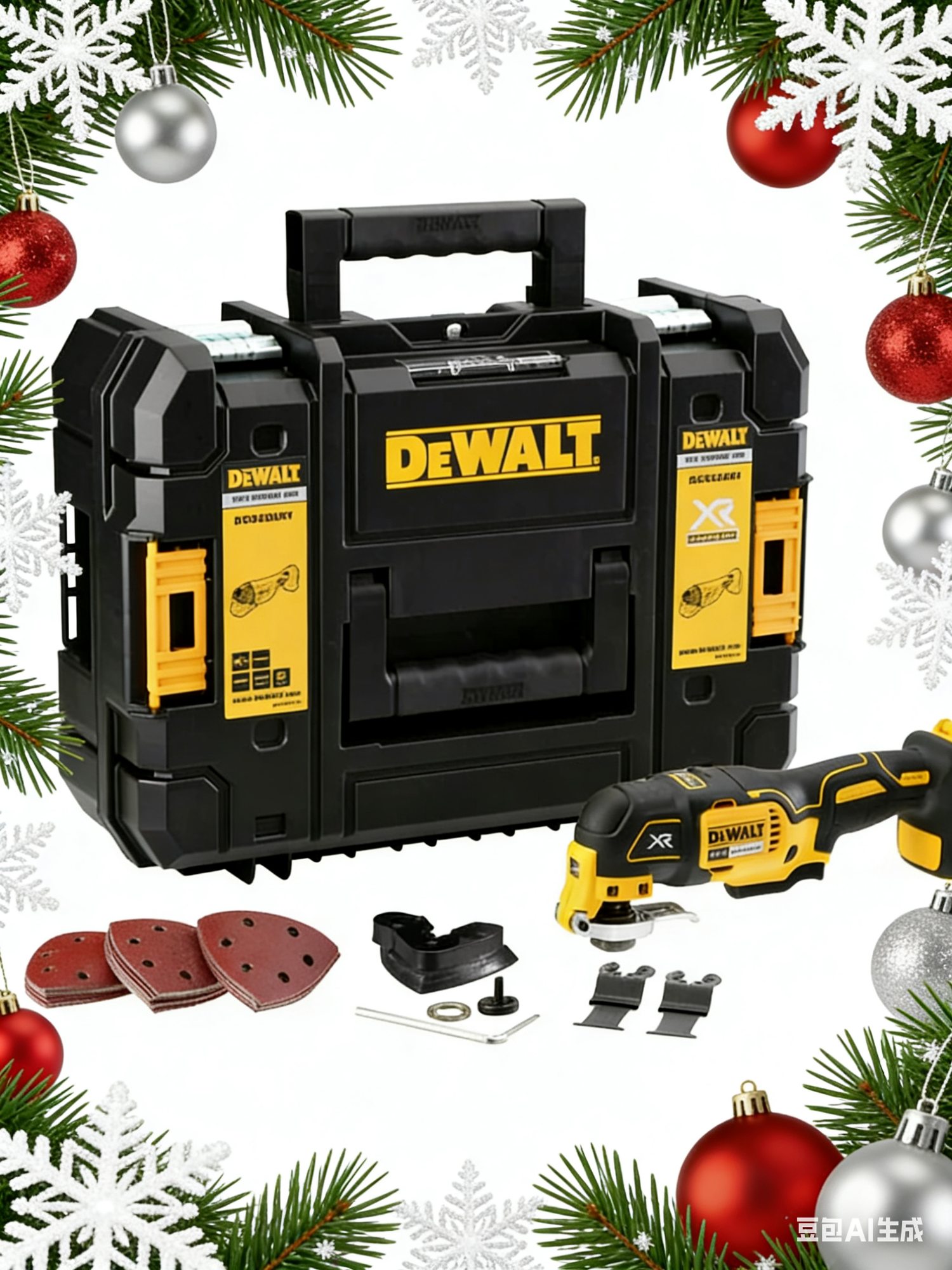 DeWALT DCS355NT многофункциональный осциллирующий инструмент Черный Желтый 20000 OPM