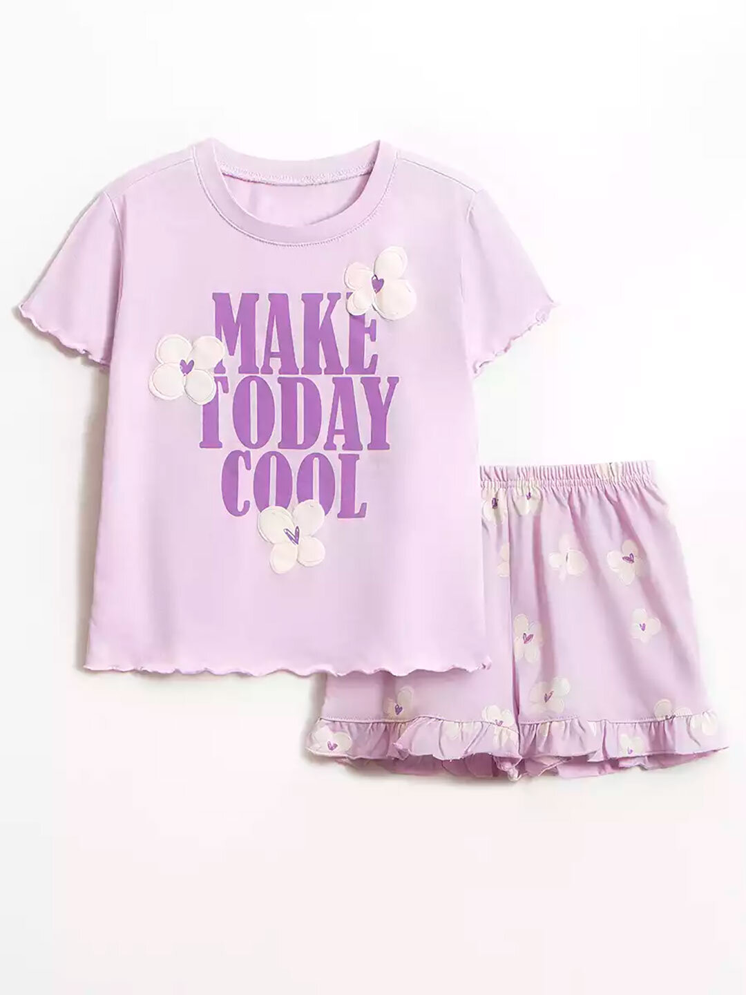 Комплект neo, размер 98, фиолетовый — фото 1