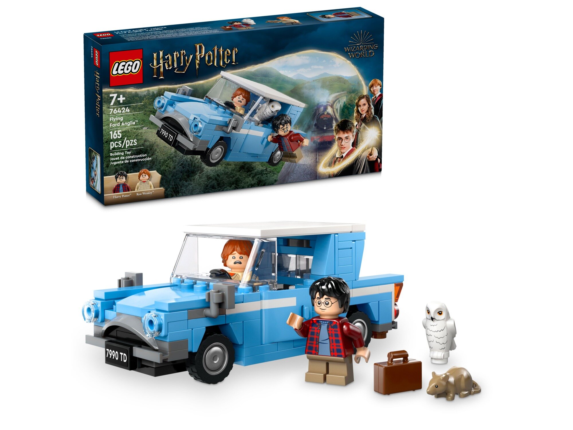 Конструктор LEGO Harry Potter 76424 Летающий автомобиль Ford Anglia, 165 дет. — фото 1