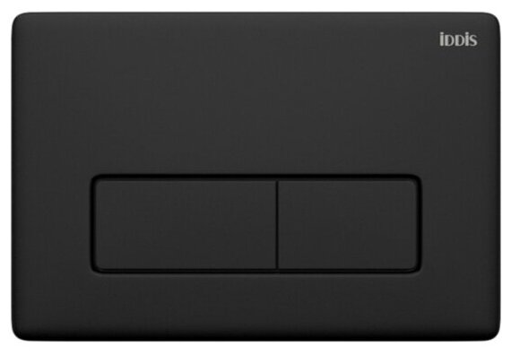 Клавиша смыва Iddis Unifix UNI10B0i77 черный универсальная