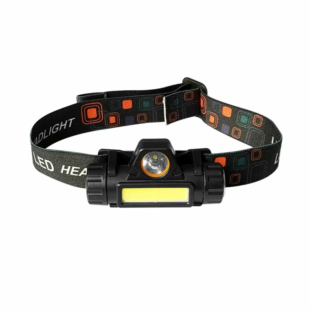 Фонарь налобный аккумуляторный