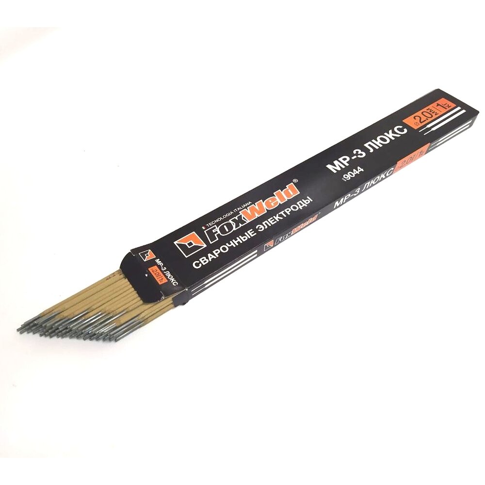 Электрод сварочный МР-3 люкс (д.2.0мм 1.0кг) FoxWeld