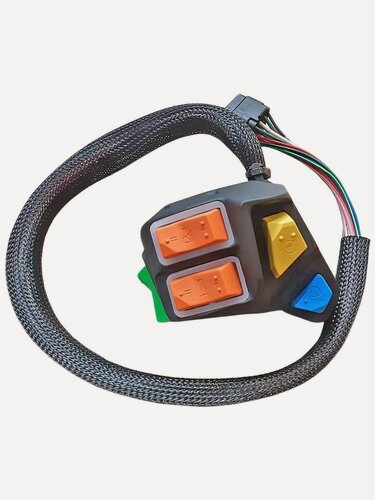 Изображение товара Блок переключателей рулевой левый, снегоход Stels Ермак/Мороз 600/800, S565ER-34020110 (item:250)