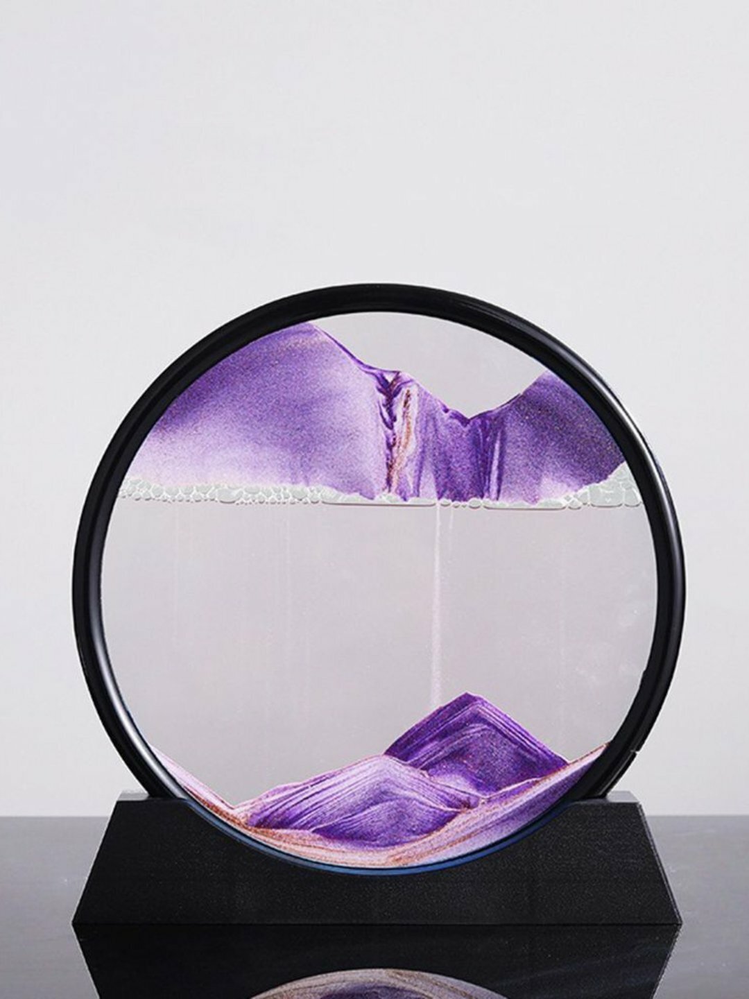 Песочная картина "Dynamic Sand Art", 3D эффект, в чёрной рамке — фото 1