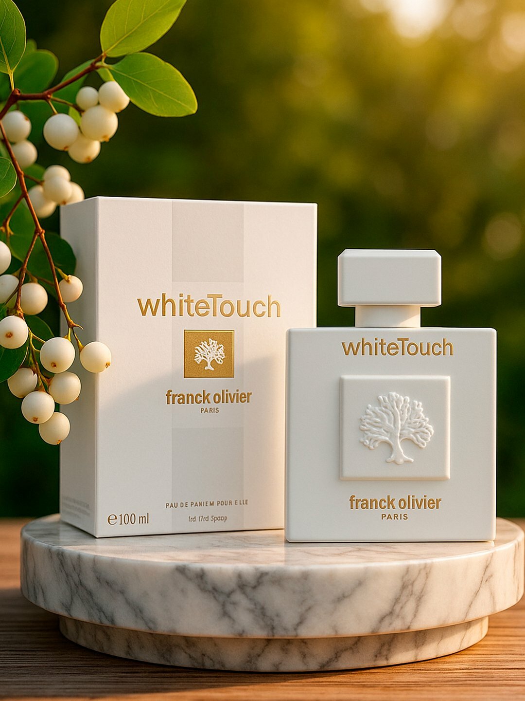 Парфюмерная вода для женщин White Touch Franck Olivier, пробник, 100 мл