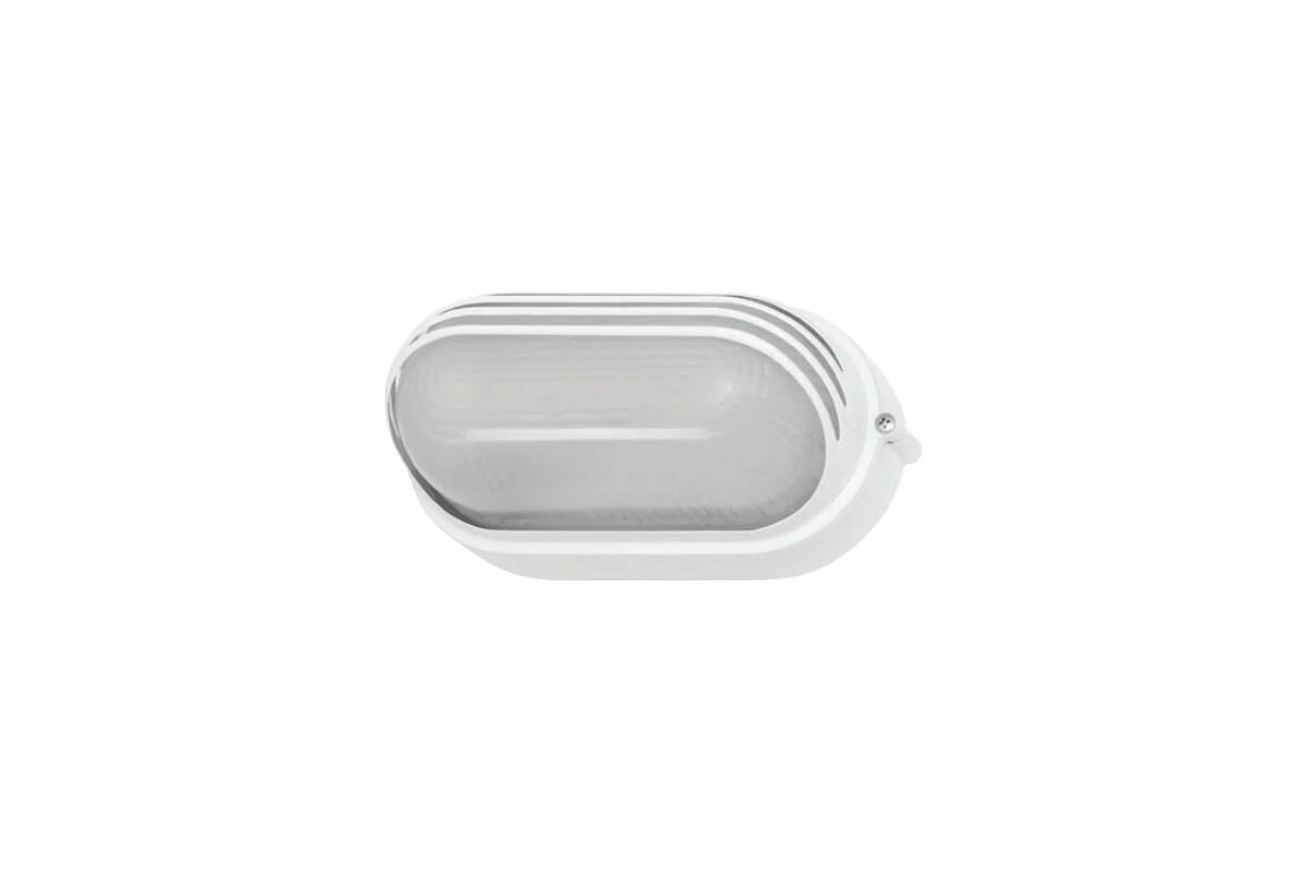 Светильник влагозащищенный Navigator NBL-O3-60-E27/WH (Белый овал/ресничка) (НПБ 1407 / НПП 1407)_94816_94 816
