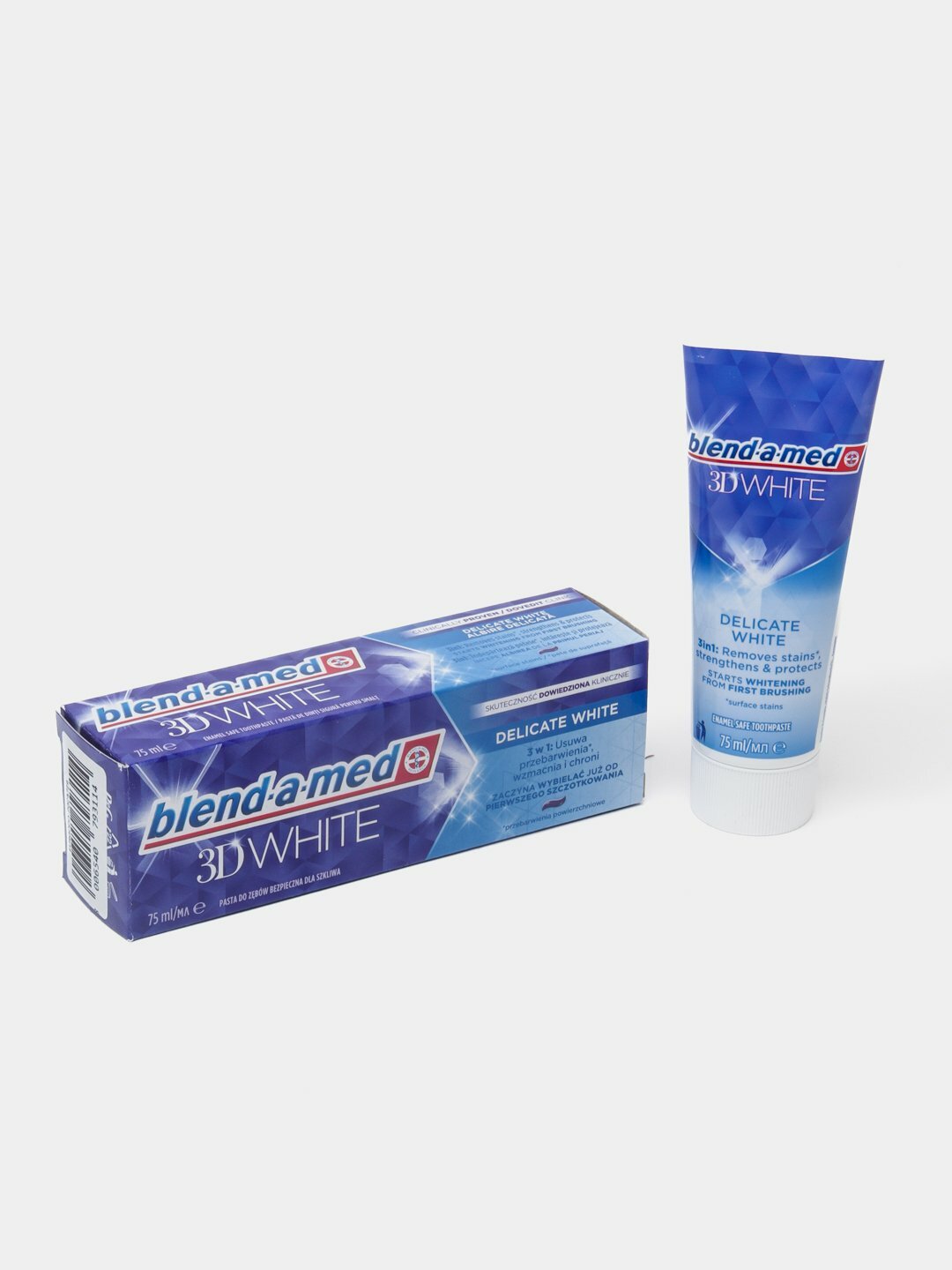 Зубная паста Blend-A-Med 3D Delicate White, защита, очищение, 75мл