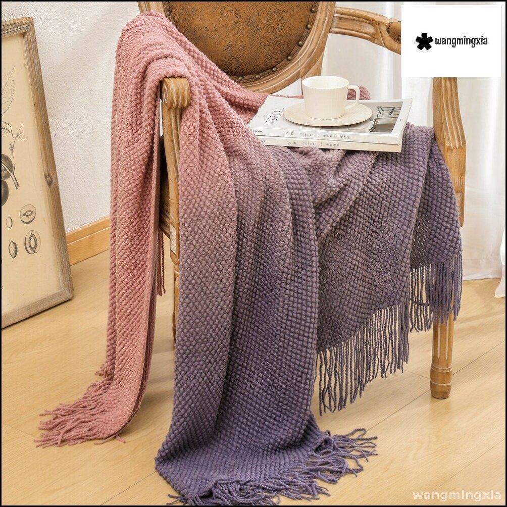 Эксклюзивное покрывало 130x220 см с градиентом весом 820 г