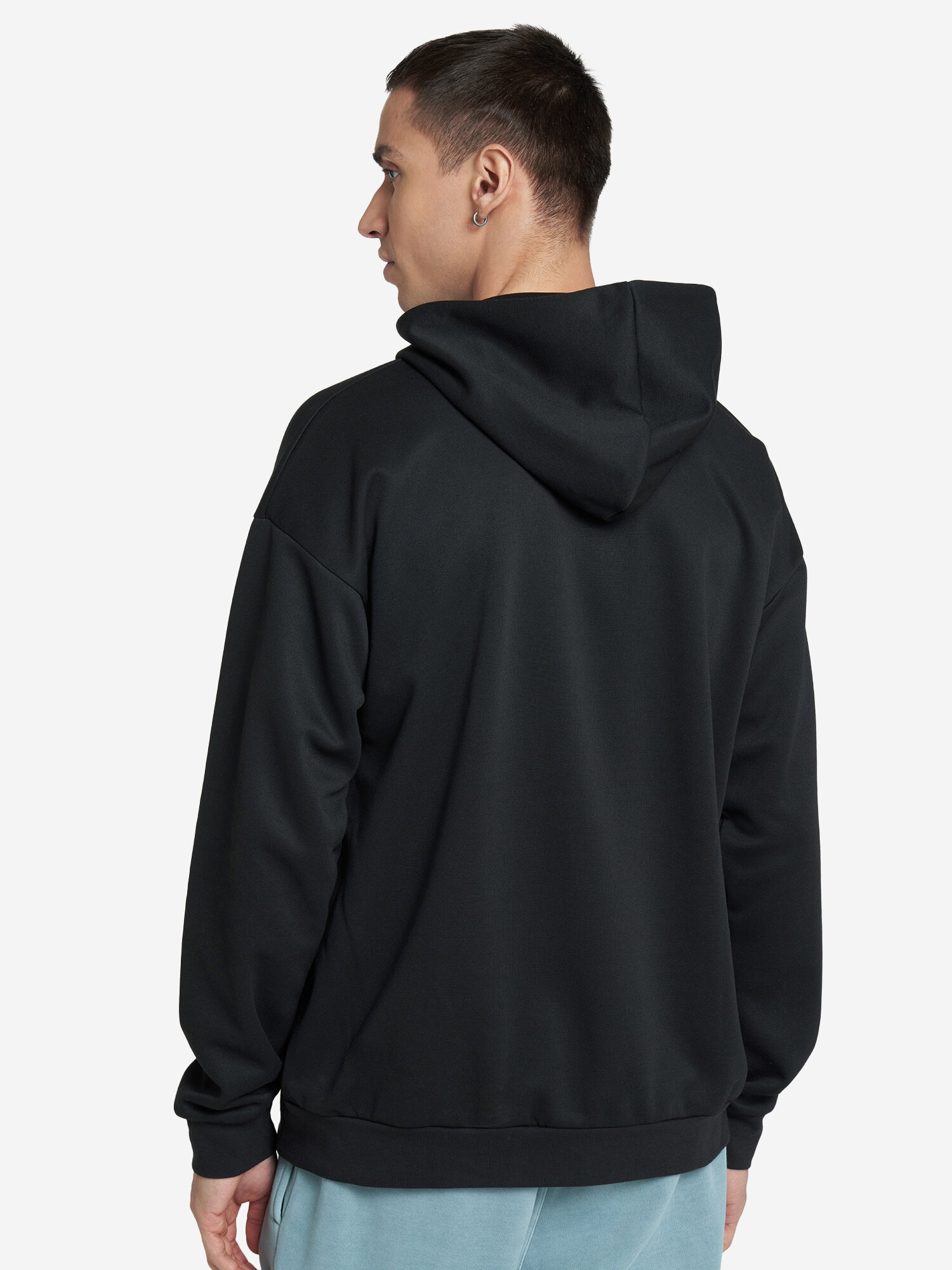 Толстовка спортивная Reebok, размер XL, , черный — фото 1