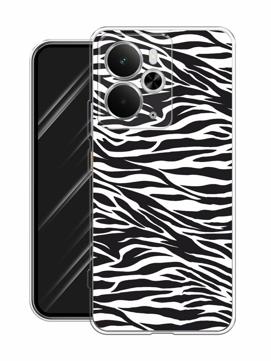 Чехол на Realme 14 5G / Реалми 14 5G с принтом "Принт зебра" — фото 1