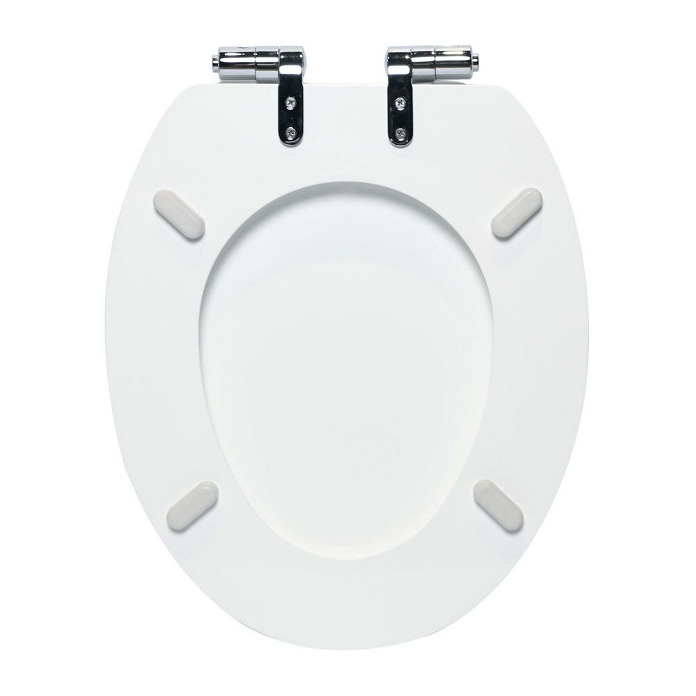 Сиденье для унитаза KONSENSA Терни с микролифтом цвет белый — фото 1