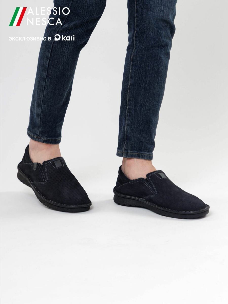 Полуботинки Alessio Nesca размер 40 синий