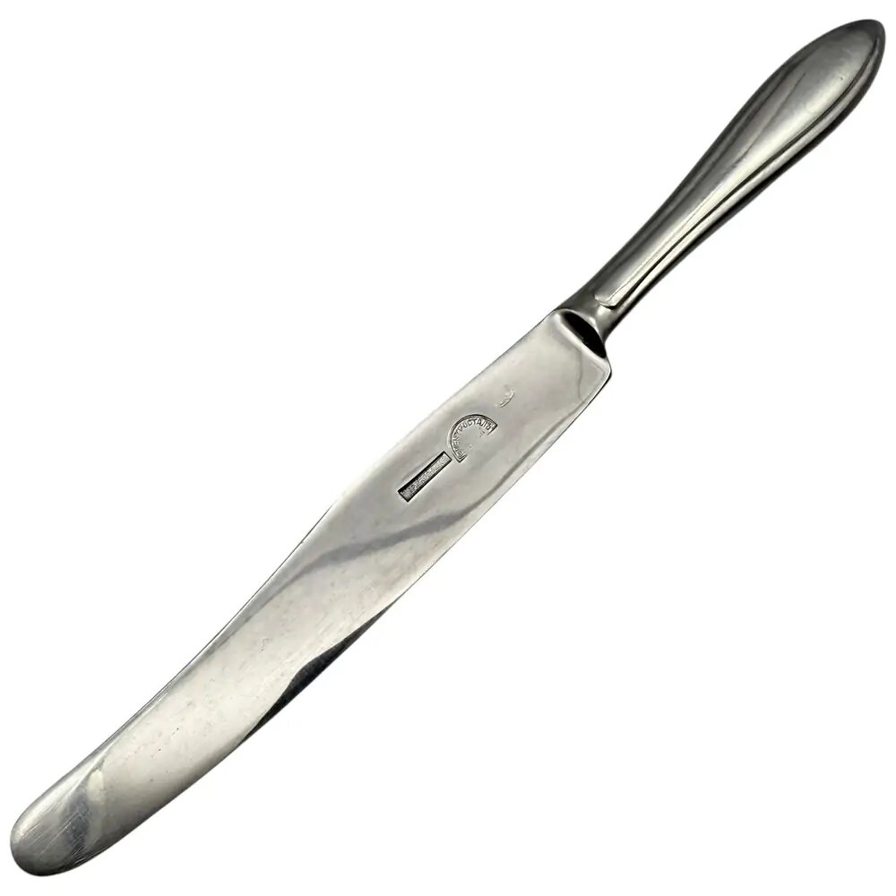 Нож столовый  Классический   25 см  нержавеющая сталь  1980 1990 гг  Электросталь  СССР