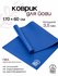 Коврик для йоги INEX PU TPE Yoga Mat 185х68х0,5 см с лазерной гравировкой, серый