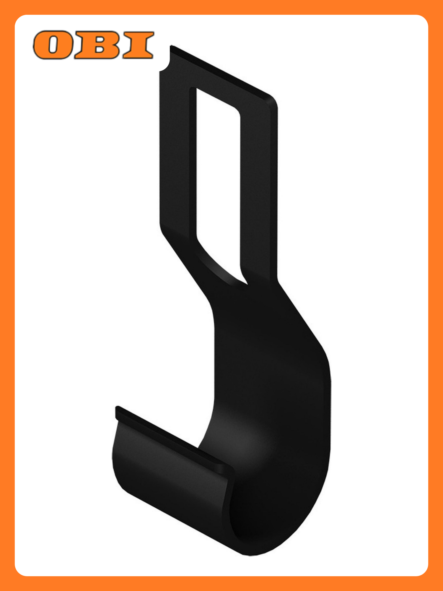 Кронштейн для полки Larvij L9701BL сталь черный 30х102х27 мм