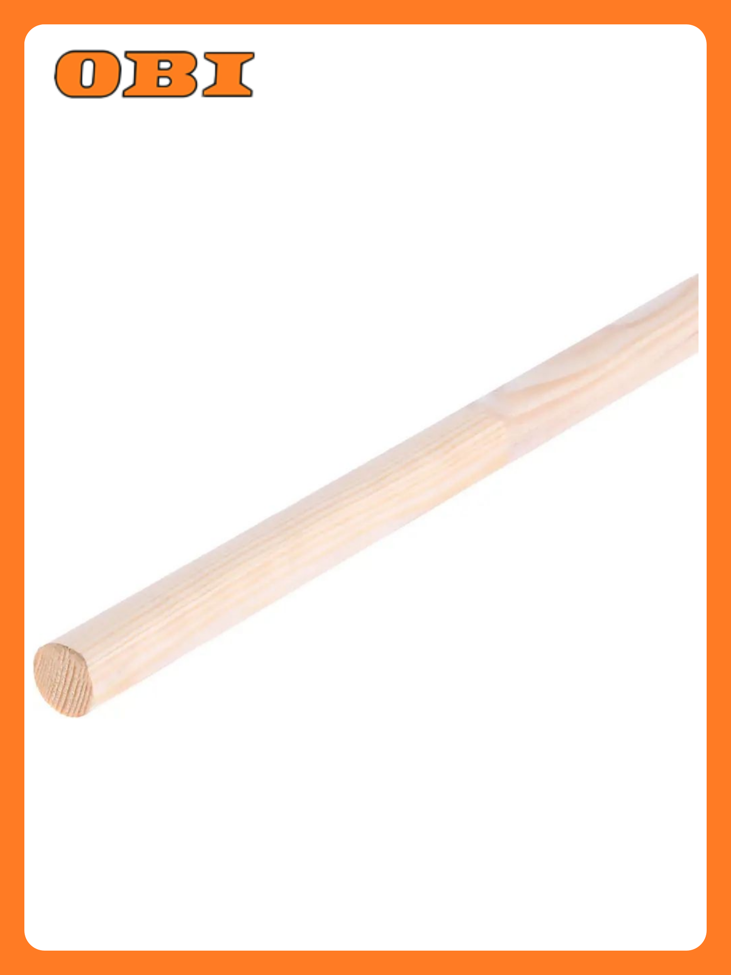 Круглый погонаж деревянный сращенный хвоя Экстра 15х15х2100-2200 мм