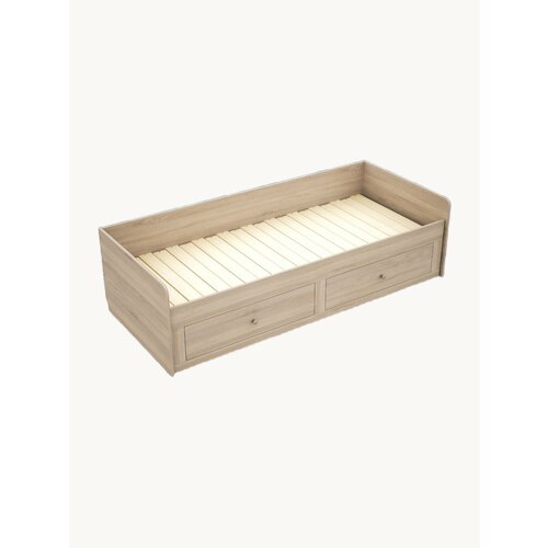 Двуспальная кровать раздвижная Сонома Oliva 80Х200/160Х200, без матраса