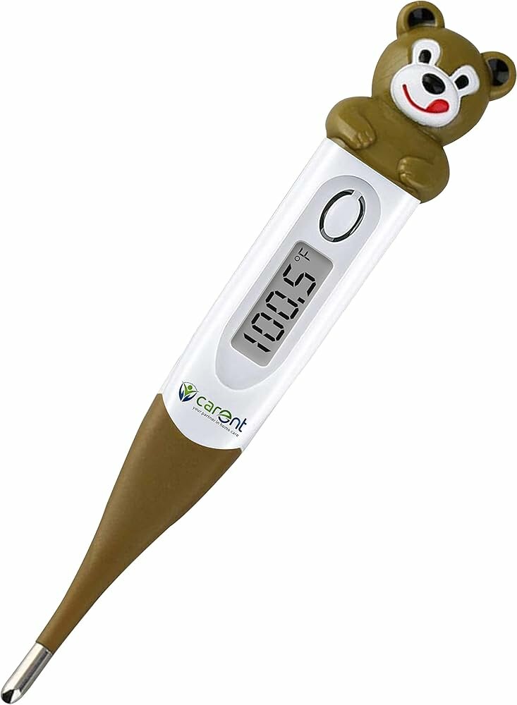 Электронный термометр градусник высокая точность, для взрослых и детей медвежонок