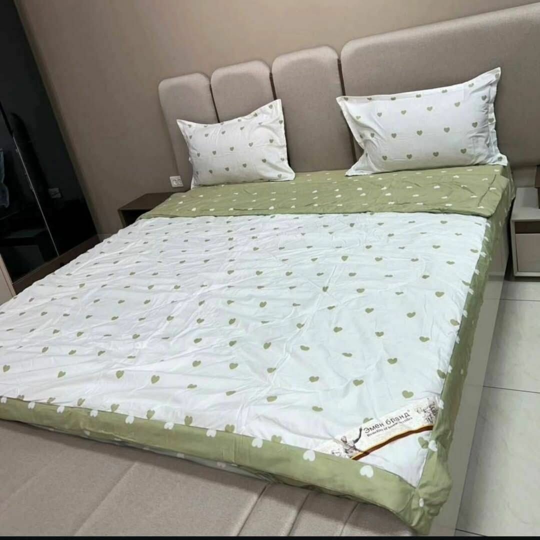 Постельное белья "Простыня и наволочка" размер евро стандарт — фото 1