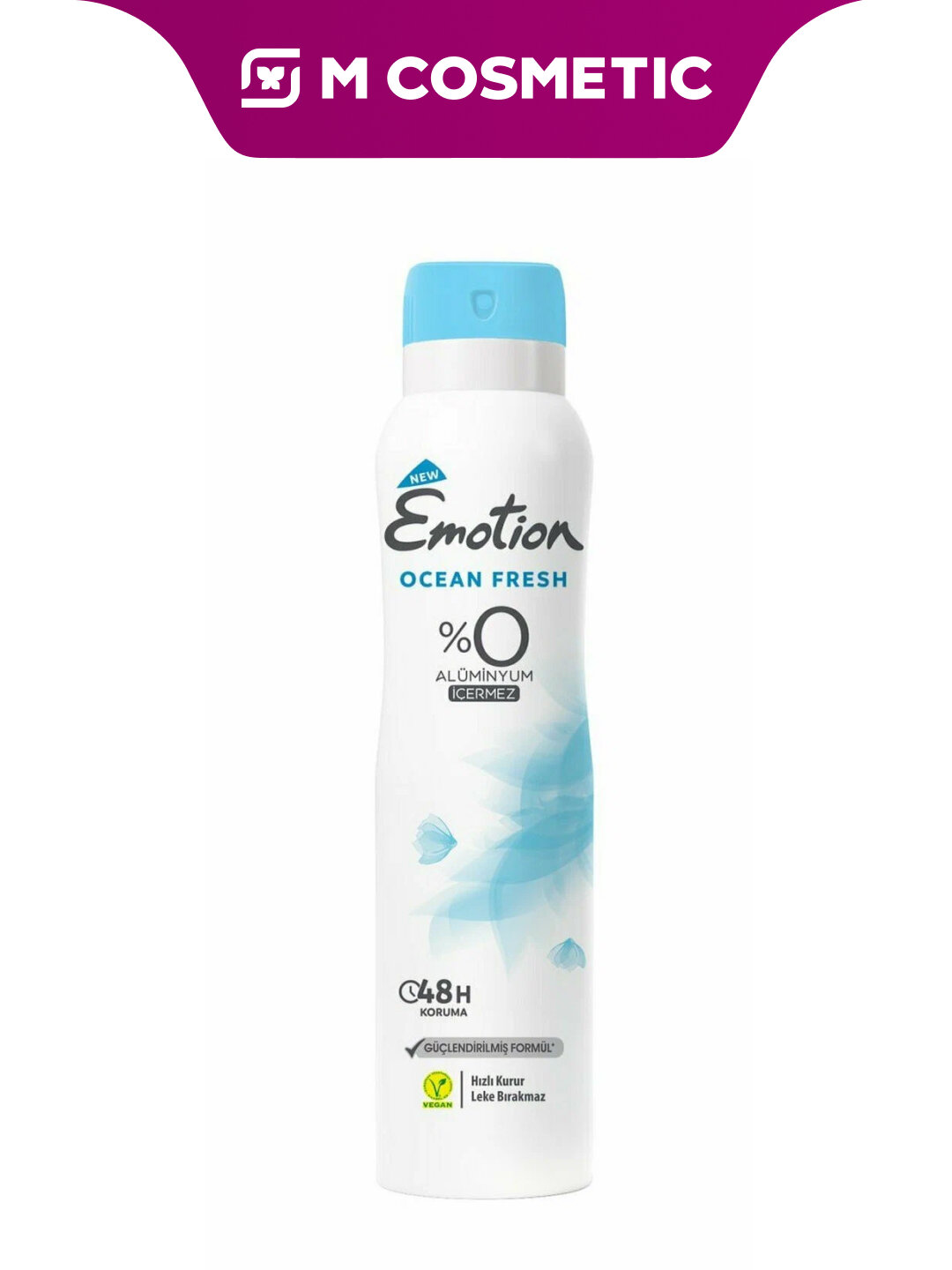 Дезодорант Emotion Ocean Fresh, защита от запаха и пота, 150 мл