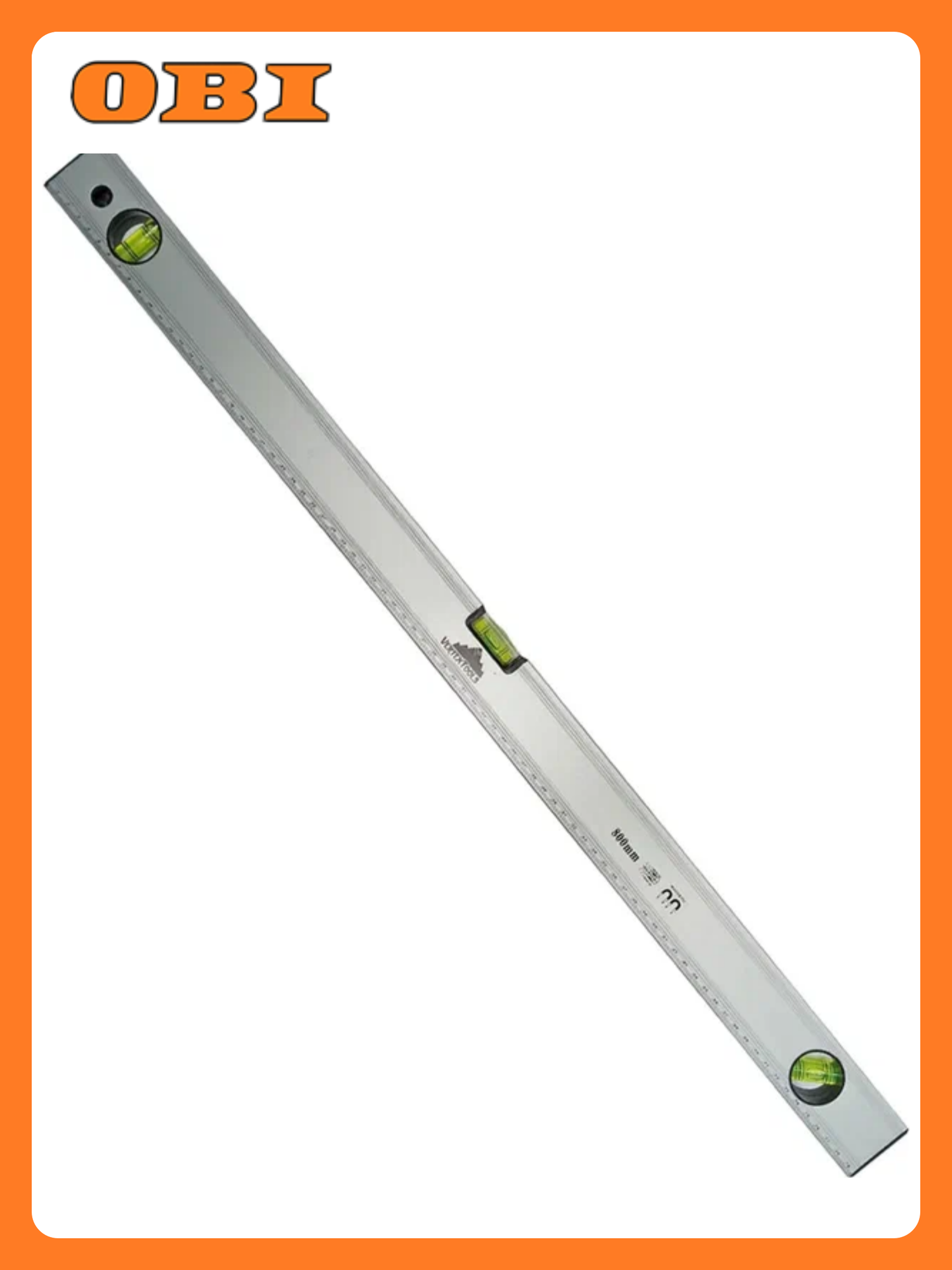 Алюминиевый уровень VertexTools 3033-800 800мм магнитный брусковый 3 глазков линейка поворотный глазок