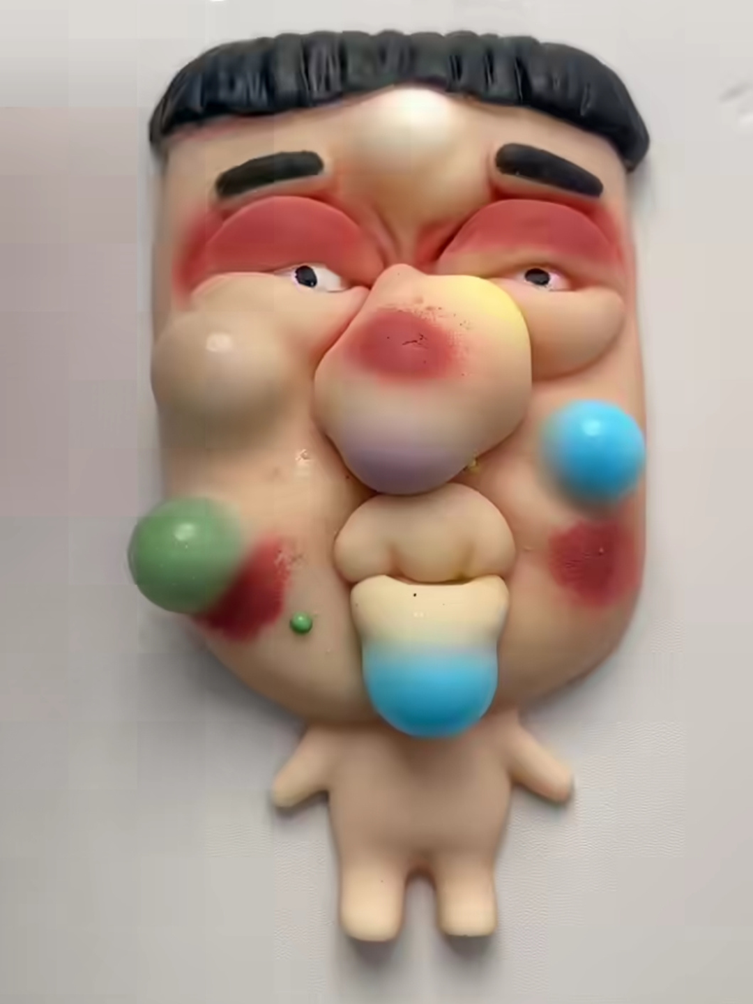 Антистресс, угревое лицо, угри, игрушка, антистрессовая игрушка