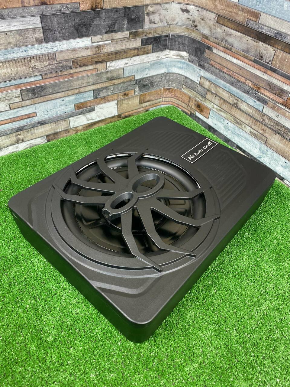 Автомобильная ультра компактная сабвуферная система под сиденье AG-12G