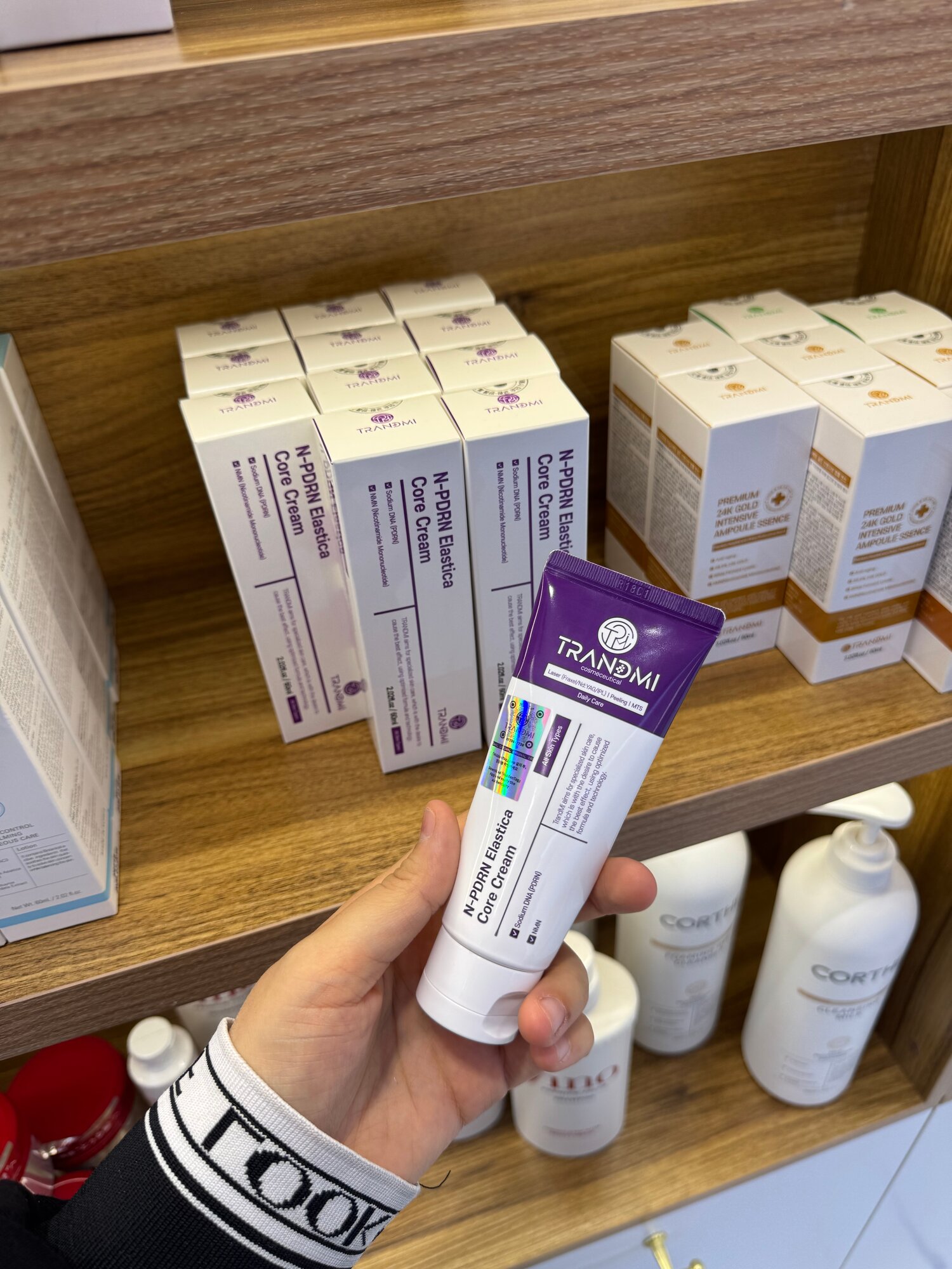 Крем для лица TRANDMI N-PDRN Elastica Core, лифтинг и восстановление упругости кожи, антивозрастной уход, 60 мл