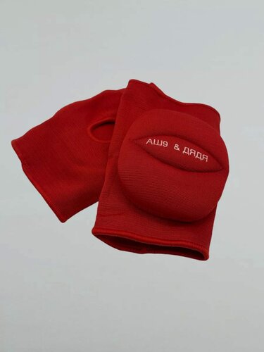 Изображение товара Наколенники спортивные универсальные мужские, р. 43-58, цв. красный