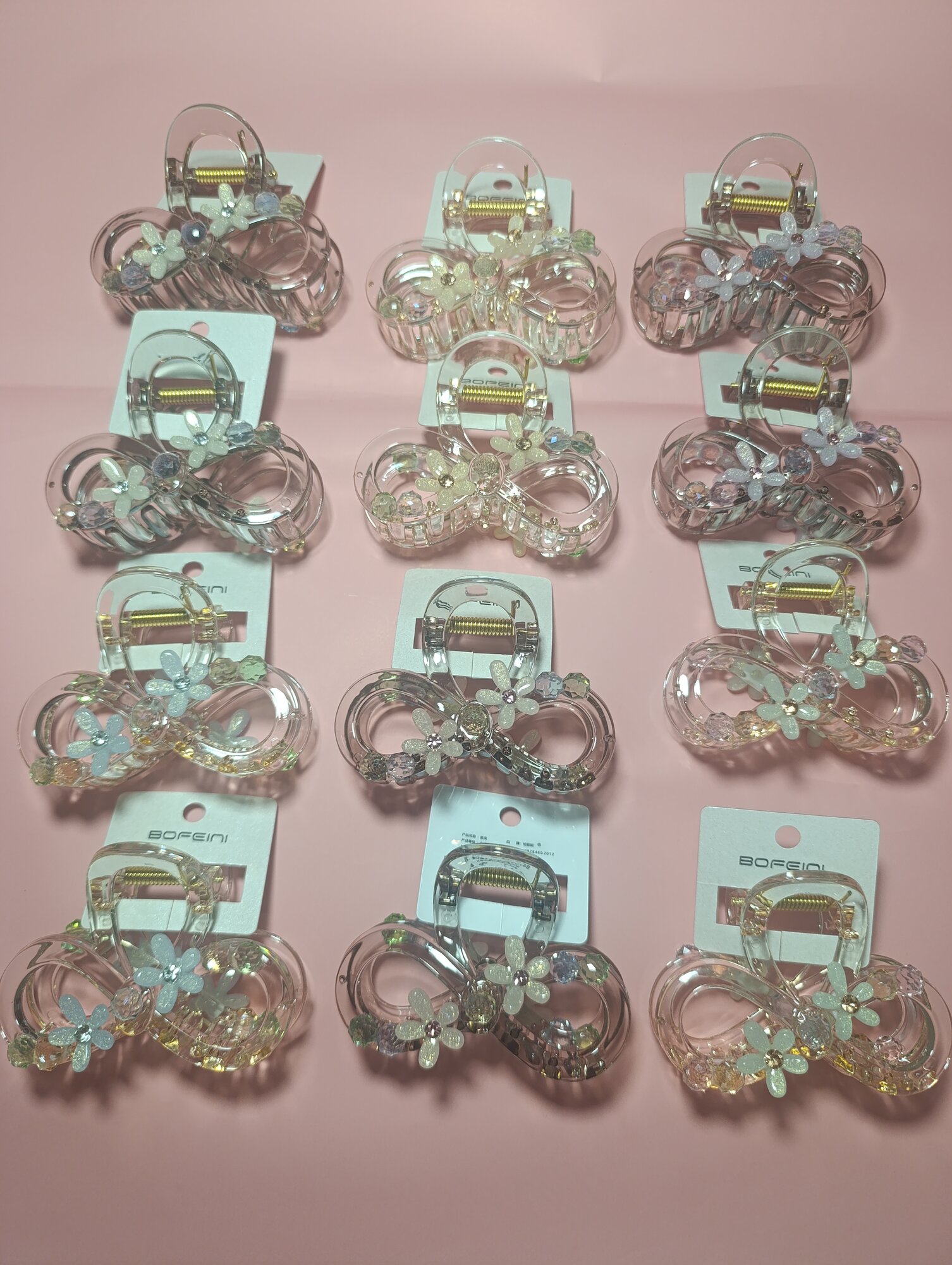 Крабик-зажим для волос для волос, женский крабик для волос в форме бесконечность