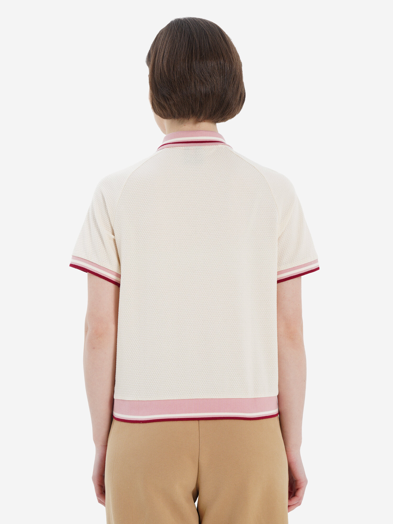 Поло Robe di Kappa, размер 42-44, кремовый — фото 1