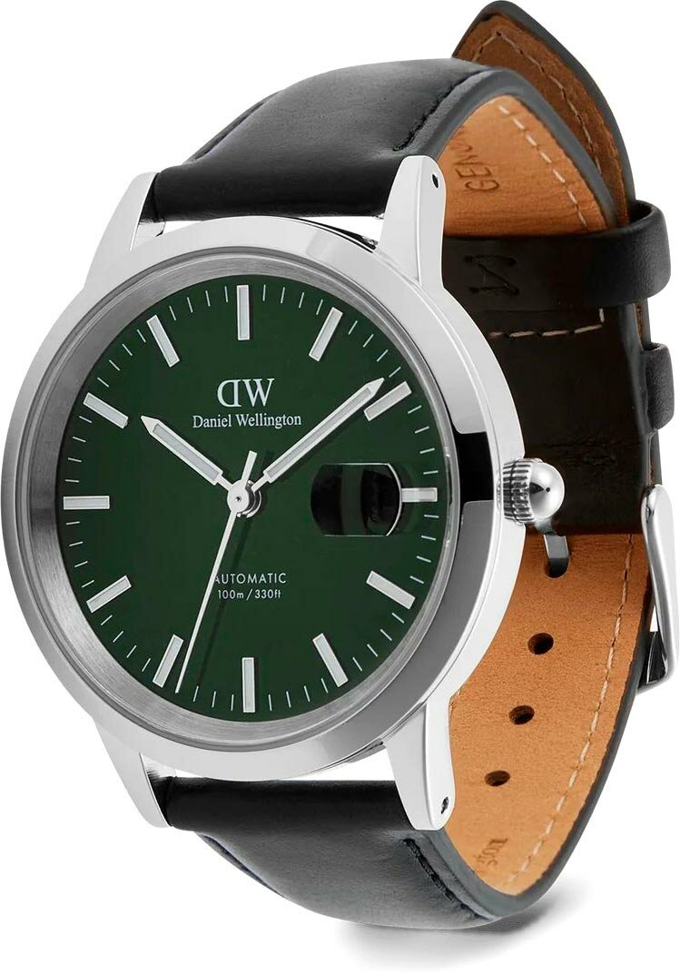 Наручные часы Daniel Wellington, черный, зеленый — фото 1