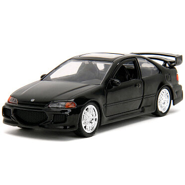 ミニカー FAST&FURIOUS Honda Civic Street Tune Модель автомобиля Jada Toys Fast & Furious 1993 Honda Civic Coupe