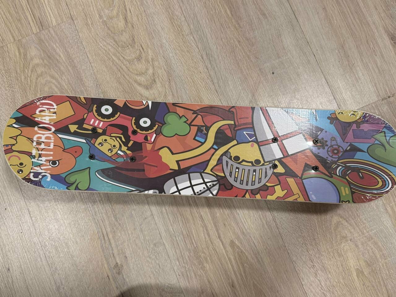 Скейтборд для скейтбординга "Без бренда", для всех возрастов, для девочек и мальчиков — фото 1