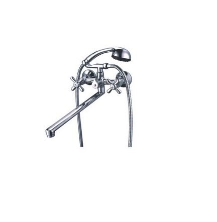 Смеситель для ванн Fauzt FZ 511-A07 длинный излив, однорычажный механизм FZs-511-07