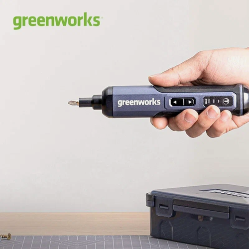 Изображение товара Greenworks Мини-отвертка 4V с набором бит 26 шт, 4V Screwdriver Set