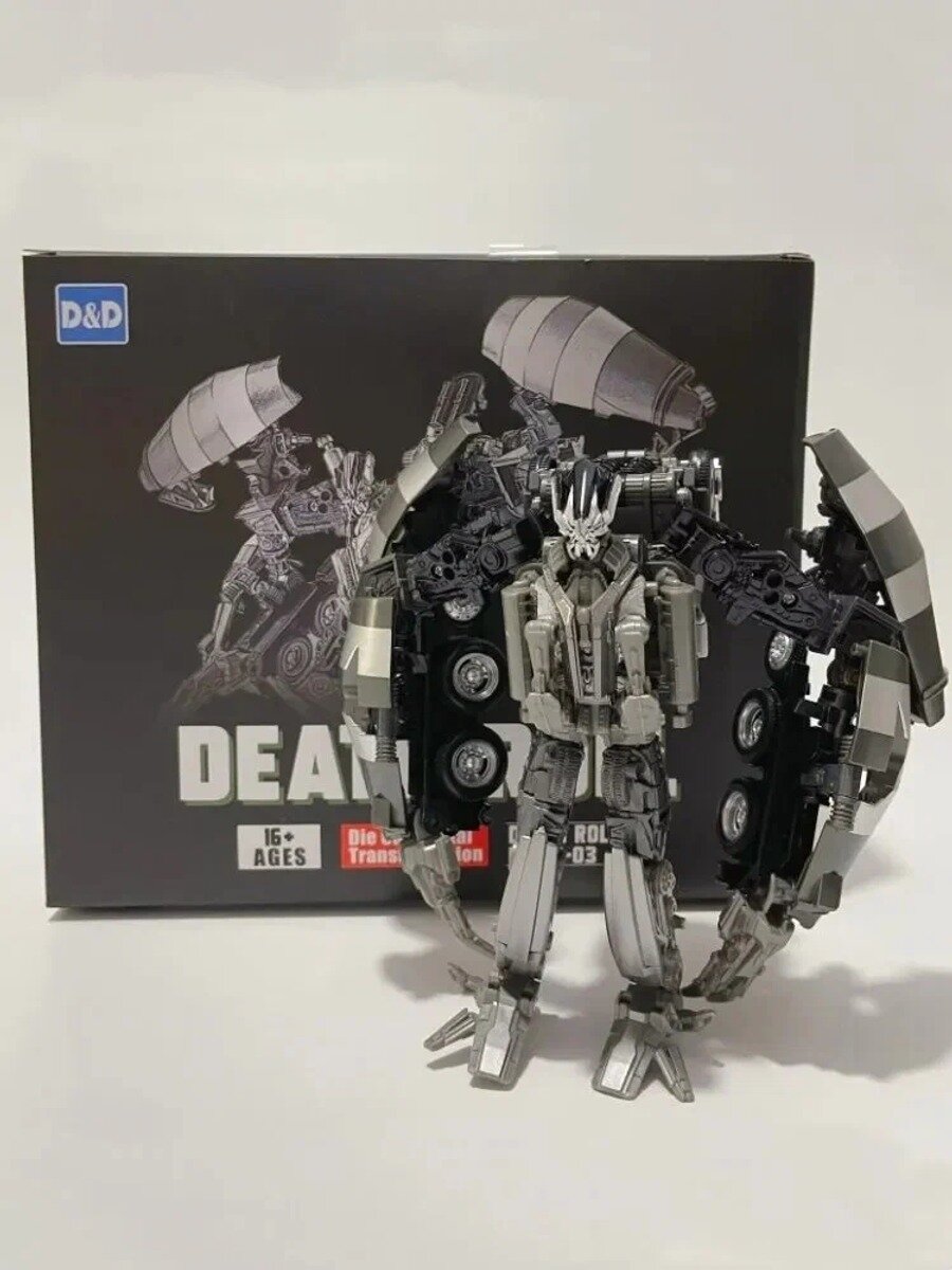 DD03 AOYI 8 в 1 Big Devastator трансформер Робот игрушка, Цвет серый металлик