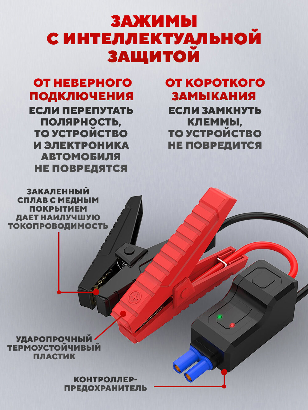 Изображение Пуско-зарядное устройство для автомобиля с компрессором, бустер