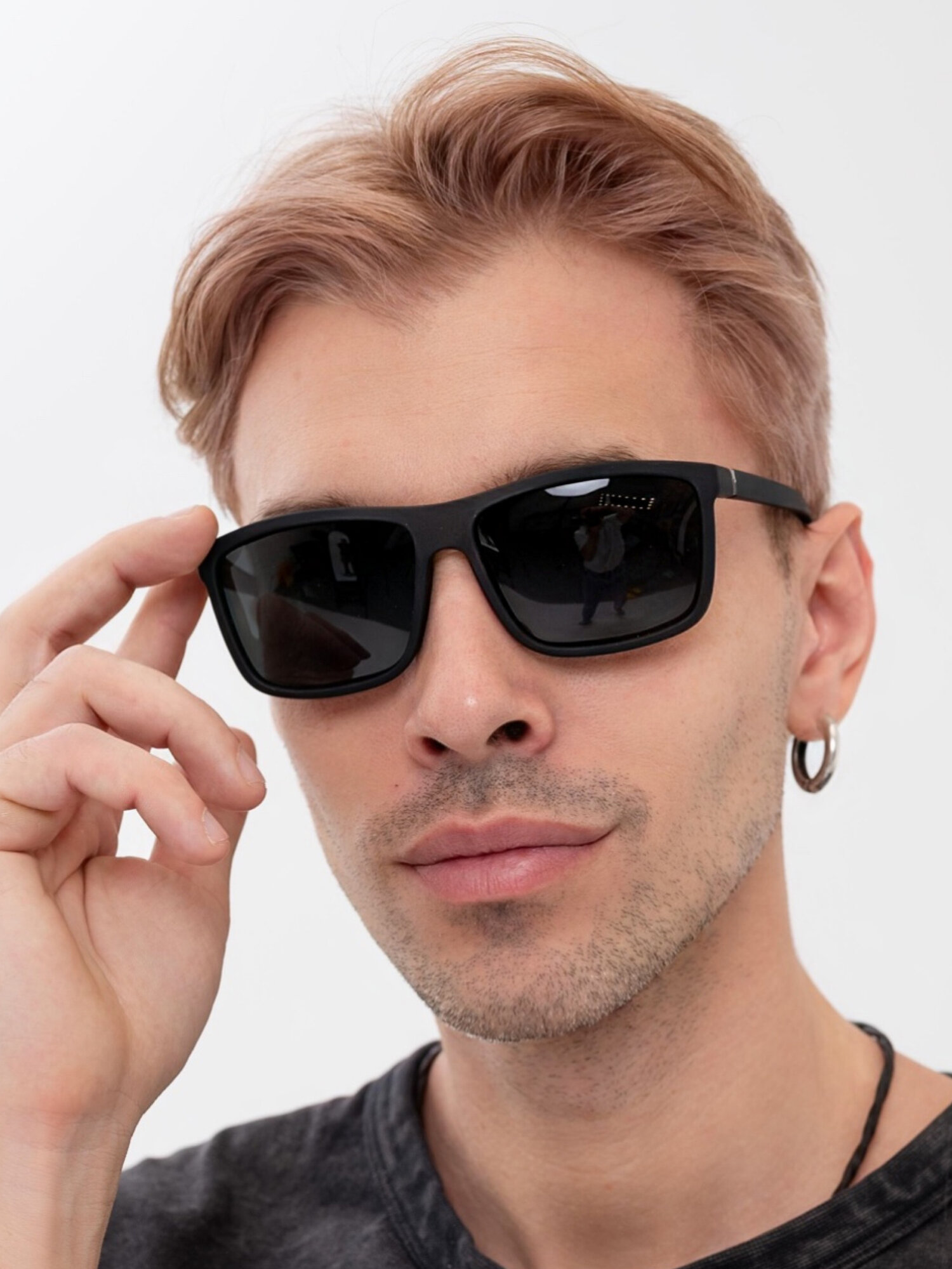 Солнцезащитные очки Zabologen, черный — фото 1