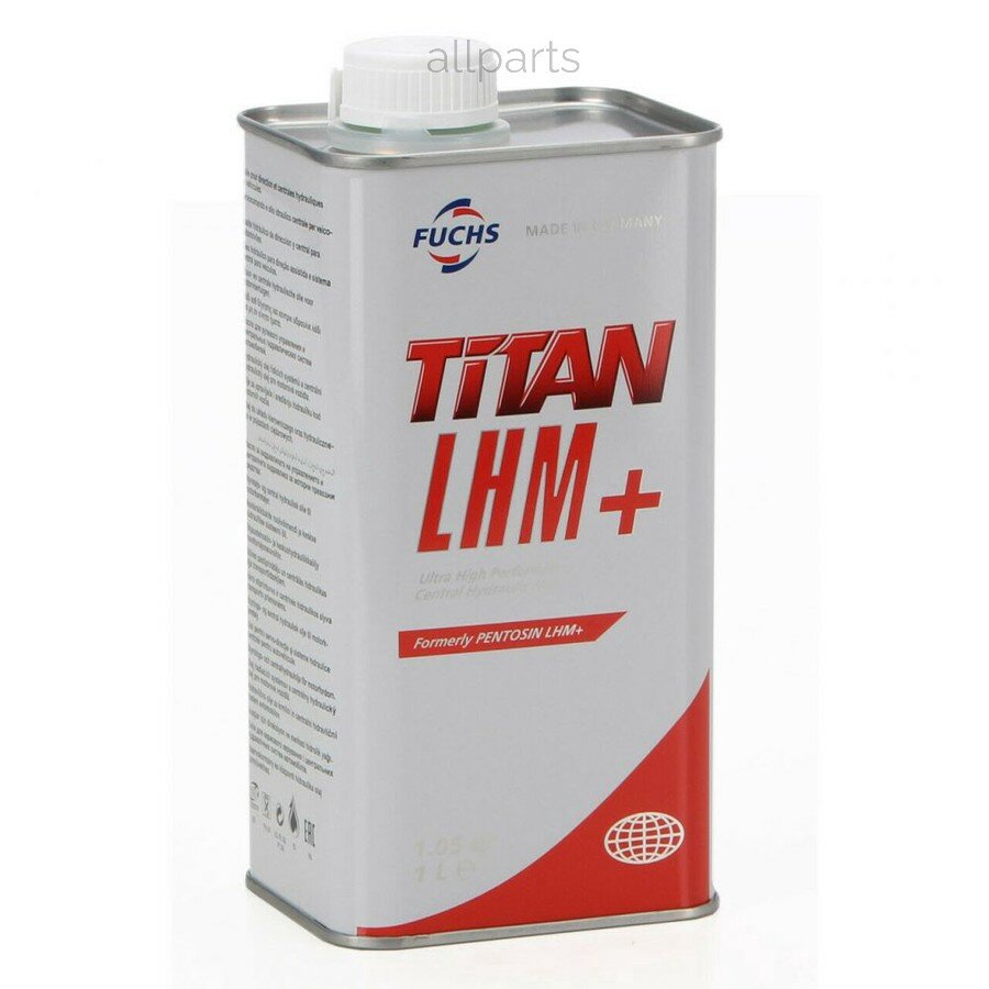 FUCHS 601429811 TITAN жидкость гидроусилителя LHM+ (1 л.)