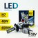 Светодиодные LED лампы H7, 6000к, мощность 40Вт, напряжение 12В.