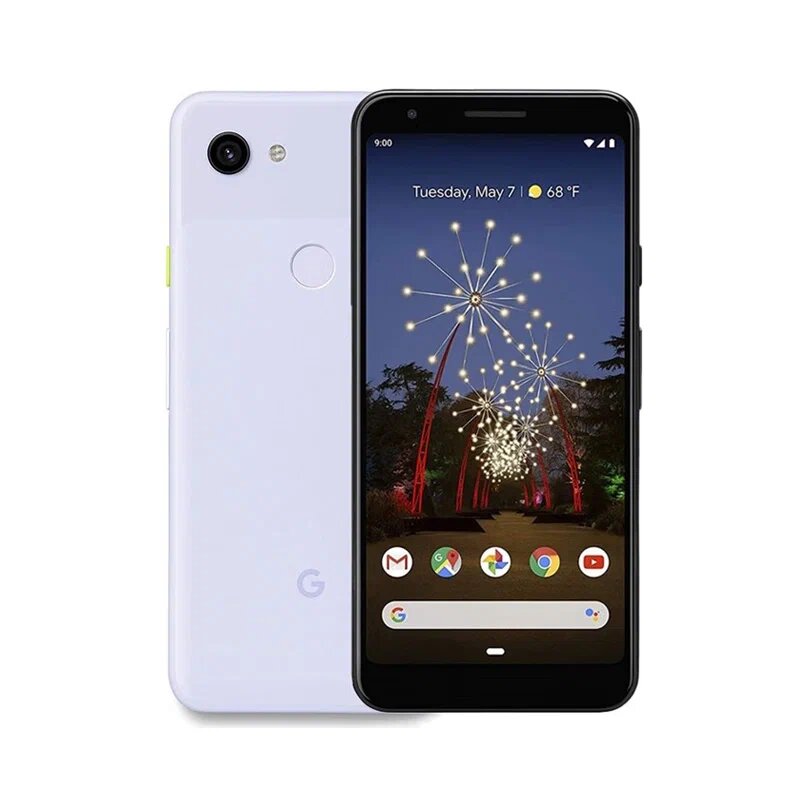 Смартфон Google Pixel 3A XL, 4ГБ, 64ГБ, NFC, сканер отпечатка Фиолетовый