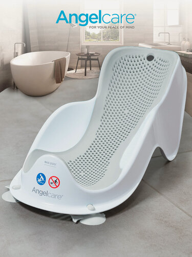 Изображение товара Лежачок-горка для купания новорожденных детей Angelcare Bath Support Mini, серый