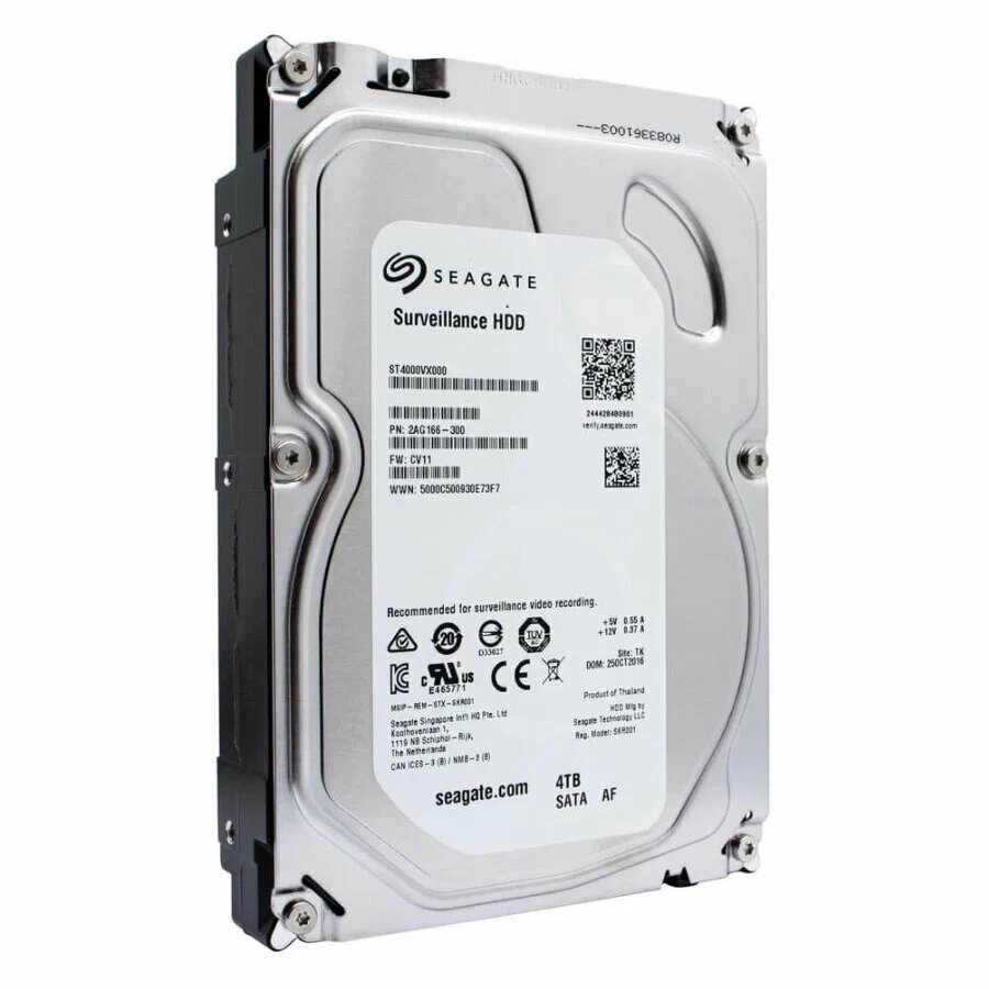 Жесткий диск Seagate Surveillance 4ТБ ST4000VX000