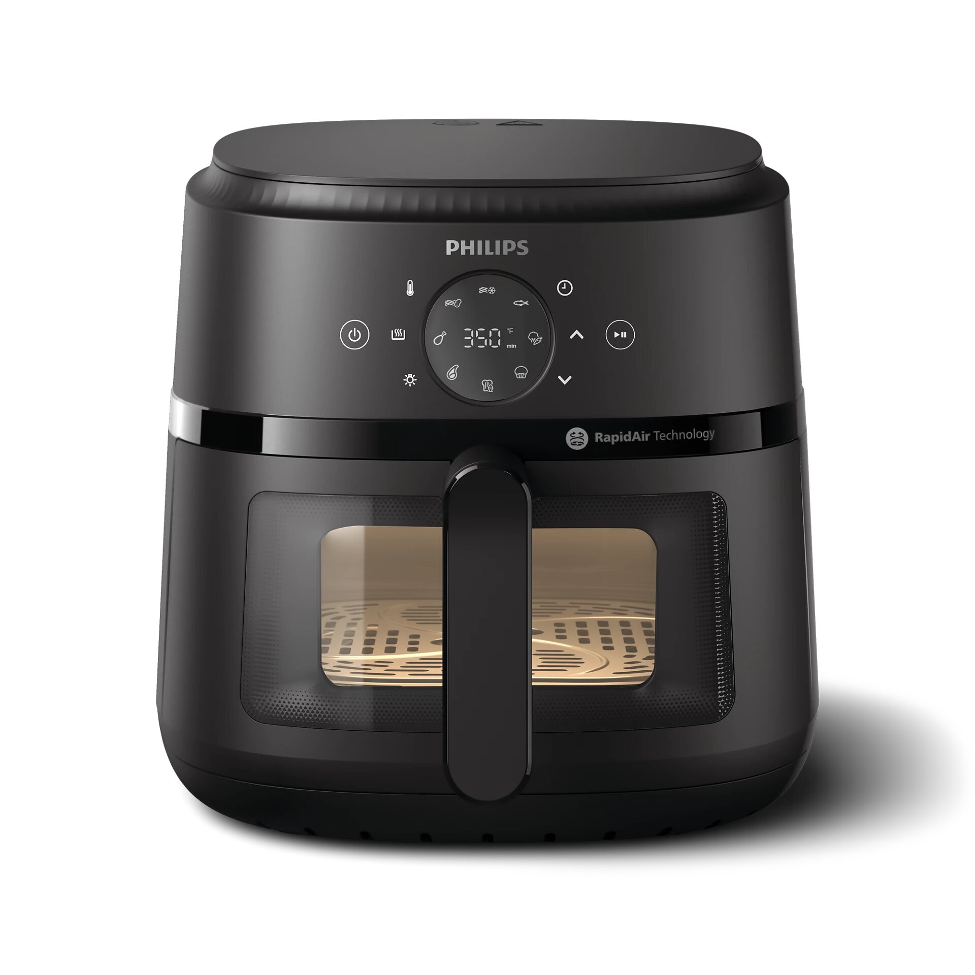 Аэрогриль-фритюрница Philips NA230, 1700Вт, 9 автоматических программ, сенсорное управление