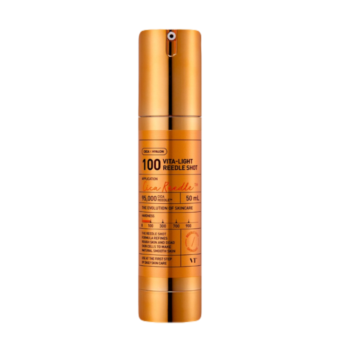 VT Cosmetics Vita-Light Reedle Shot 100 – осветляющая сыворотка-бустер со спикулами и витамином С
