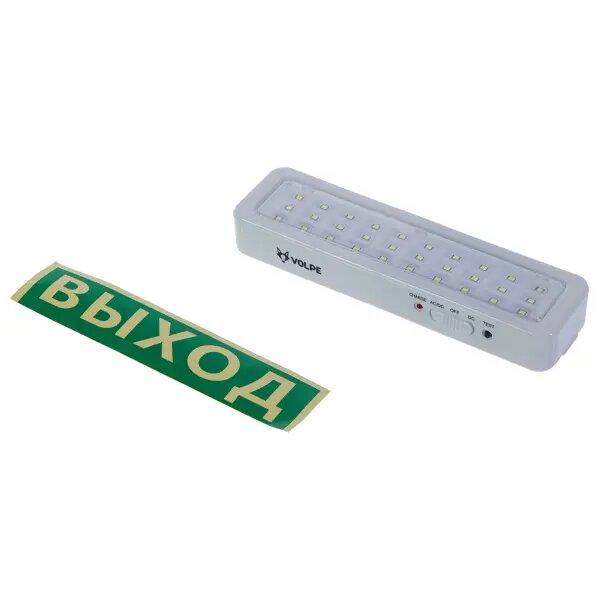 Светильник светодиодный аккумуляторный Volpe AC/DC 2 Вт 6500 К