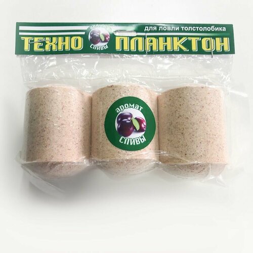 Аромат - слива . Технопланктон от BIG Fish для ловли толстолобика .