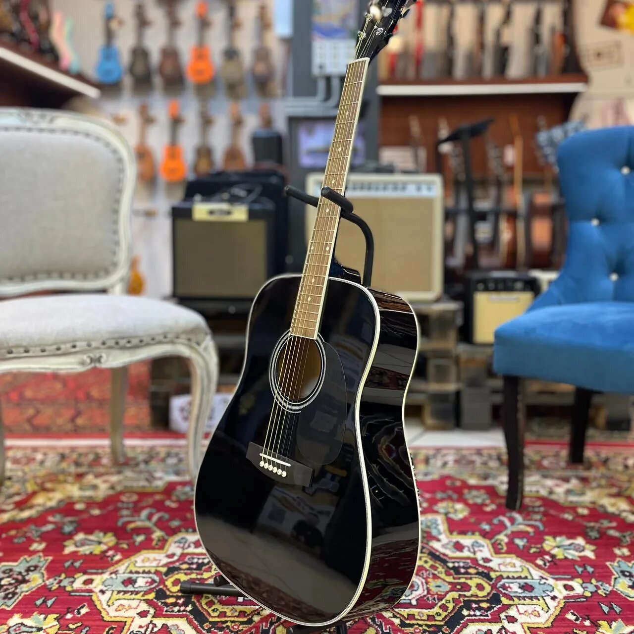 Акустическая гитара Homage LF-4111-BK — фото 1